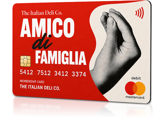 Flintridge Italian Deli & Pizza Co. membership Mastercard